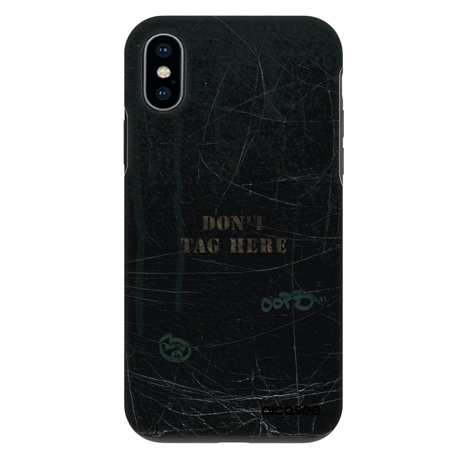 Picasee Fashion Case για Apple iPhone X/XS - DON´T TAG