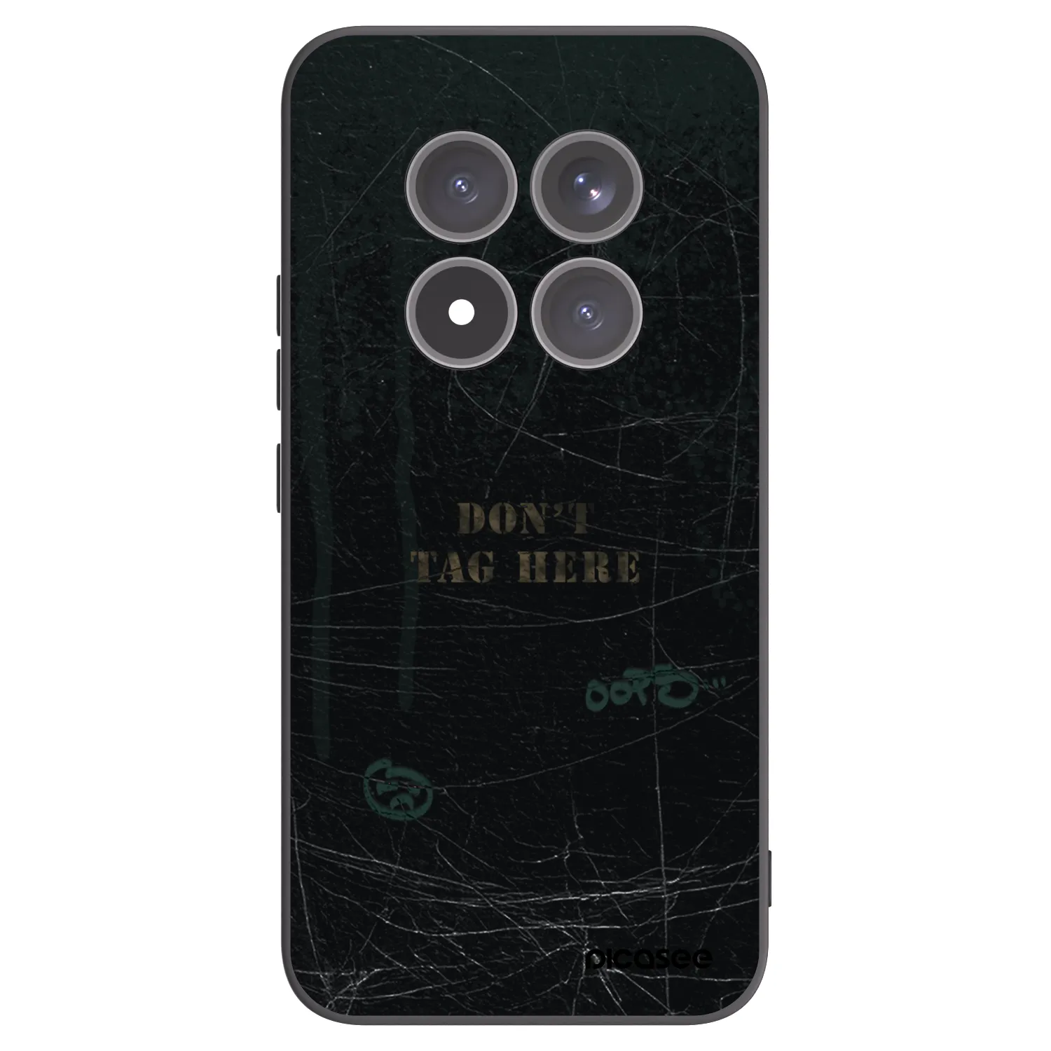 Picasee Μαύρη θήκη σιλικόνης για Xiaomi Redmi Note 15 Pro+ - DON´T TAG
