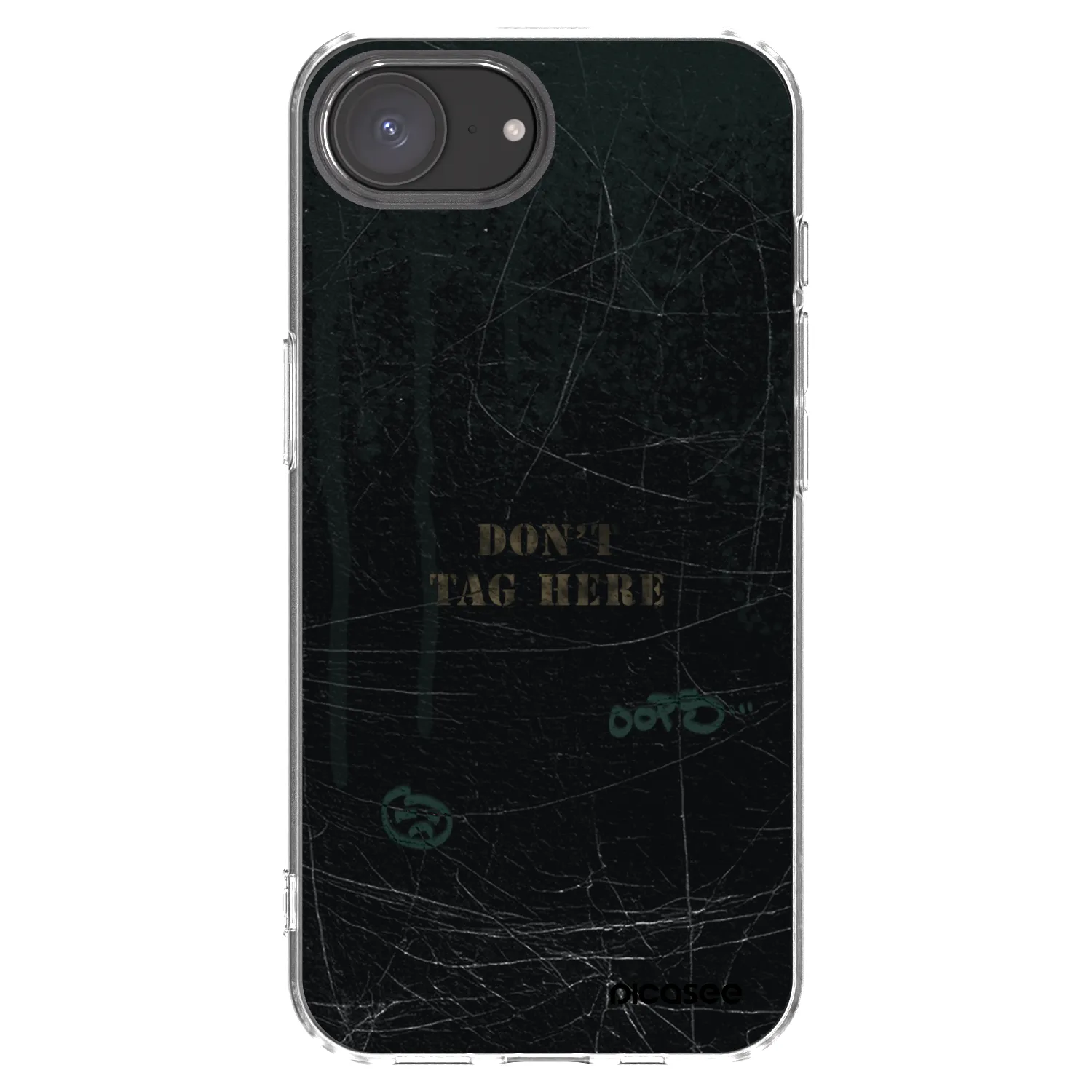 Picasee διαφανής θήκη σιλικόνης Apple iPhone 17e - DON´T TAG