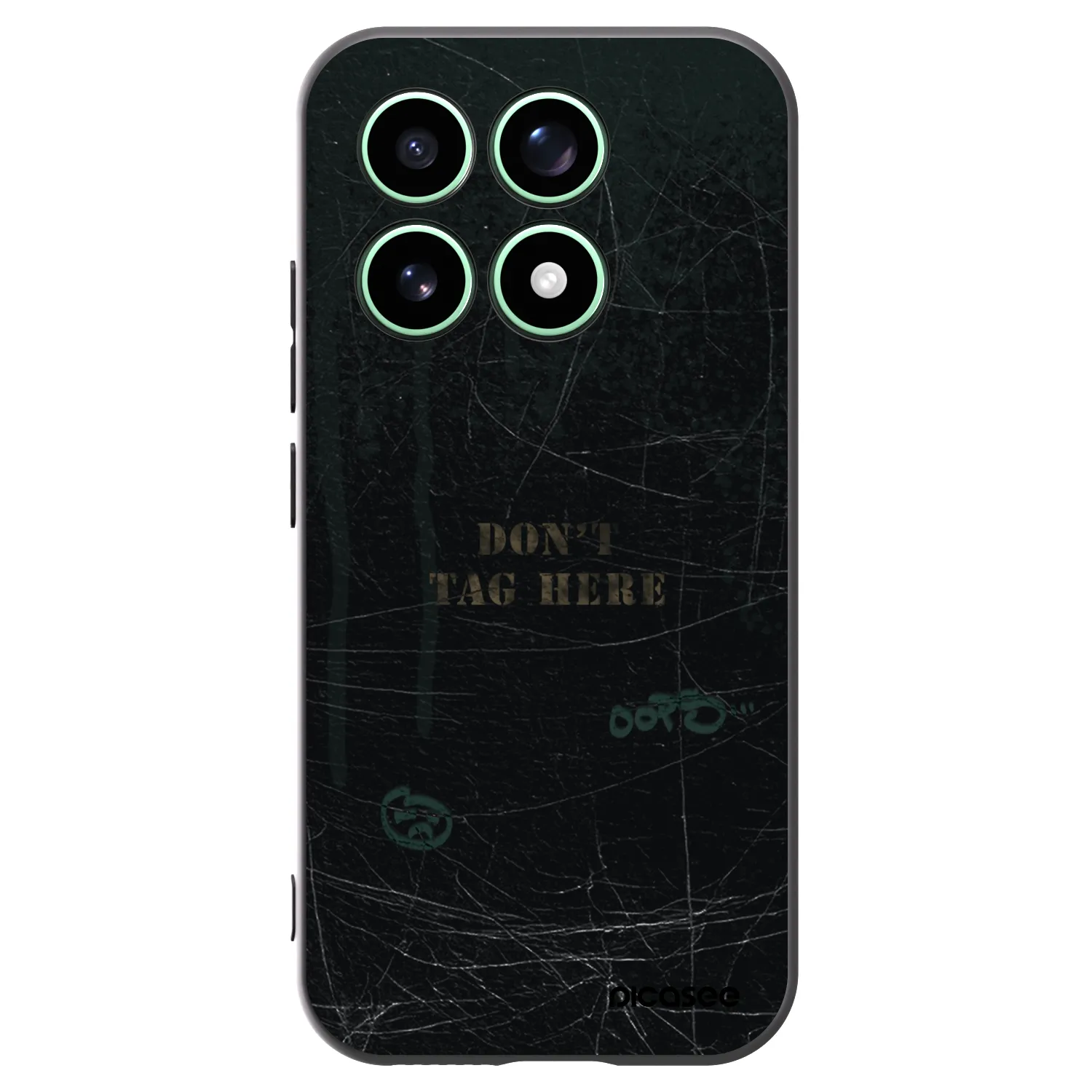 Picasee Μαύρη θήκη σιλικόνης για Xiaomi 17 - DON´T TAG