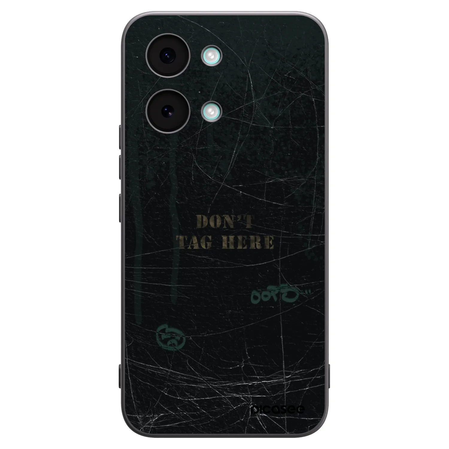 Picasee Μαύρη θήκη σιλικόνης για Xiaomi Poco X8 Pro Max - DON´T TAG