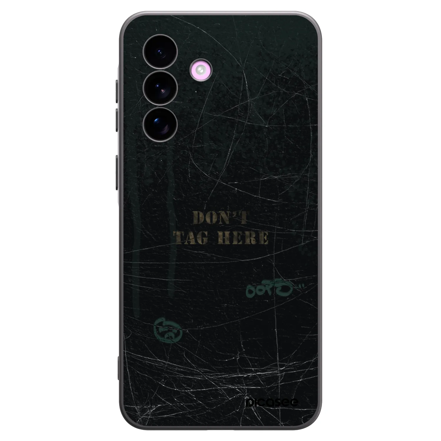 Picasee Μαύρη θήκη σιλικόνης για Samsung Galaxy A57 5G - DON´T TAG