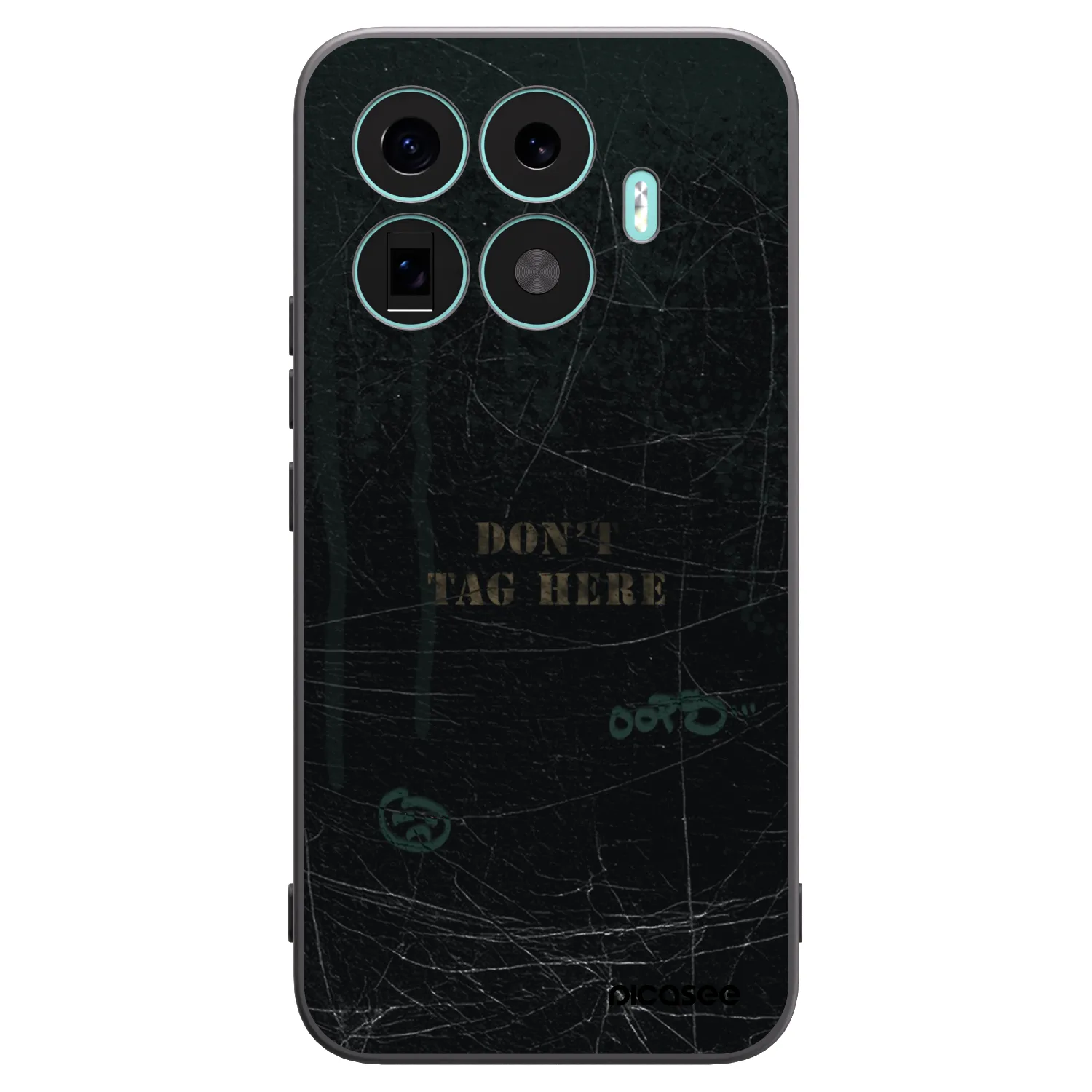 Picasee Μαύρη θήκη σιλικόνης για Xiaomi 17T Pro - DON´T TAG
