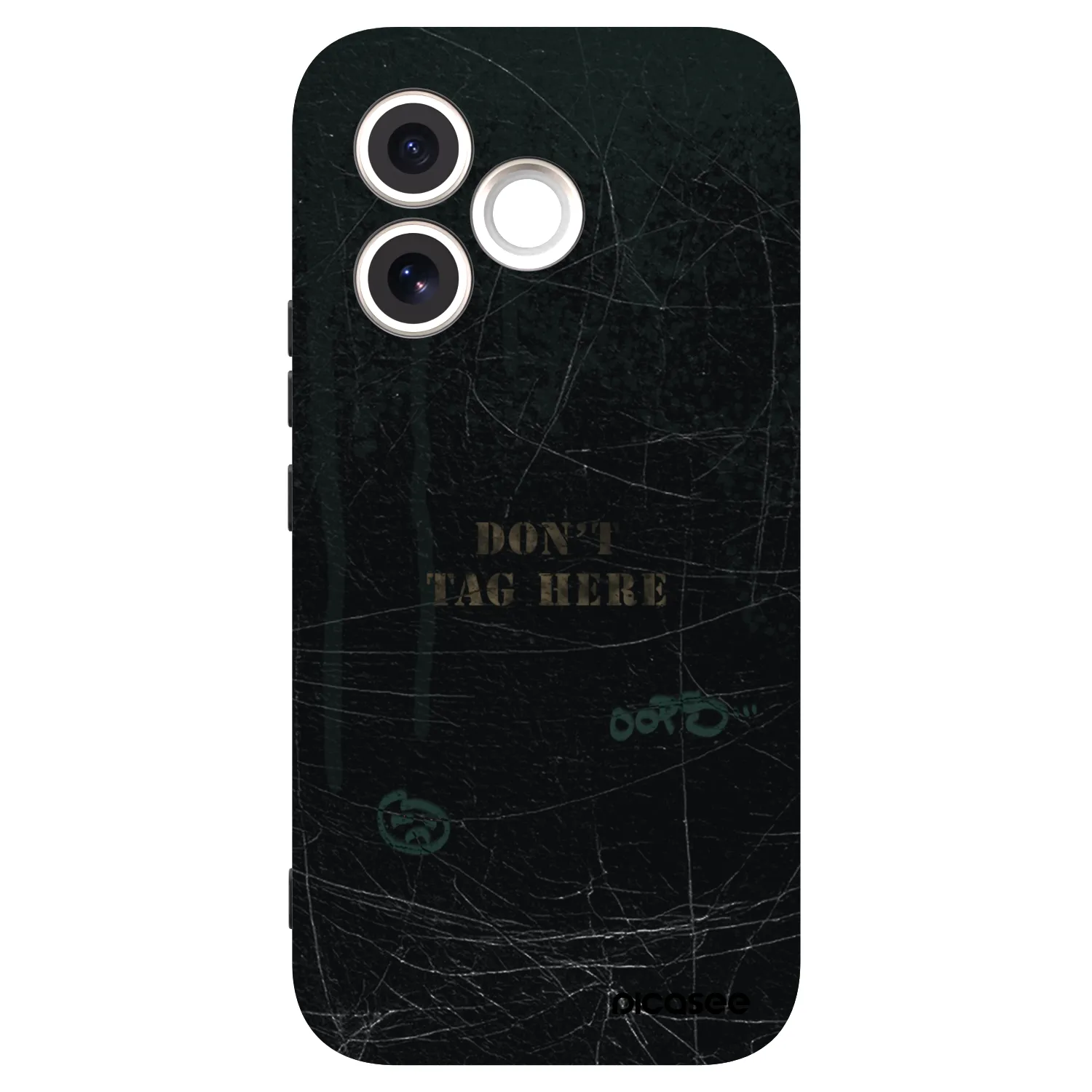 Picasee Μαύρη θήκη σιλικόνης για Honor 600 Lite - DON´T TAG