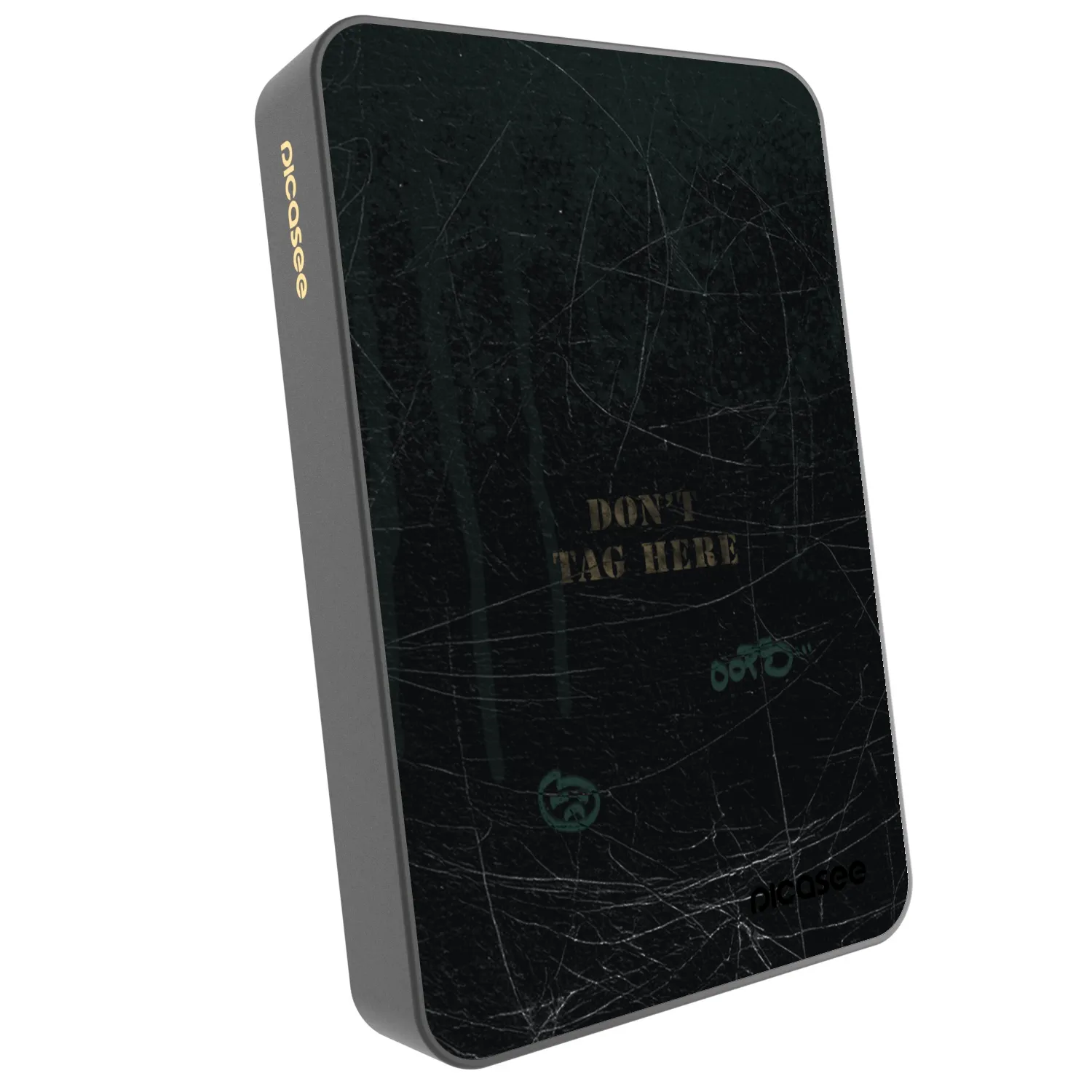 Picasee Powerbank με MagSafe 10 000 mAh Γκρί - DON´T TAG