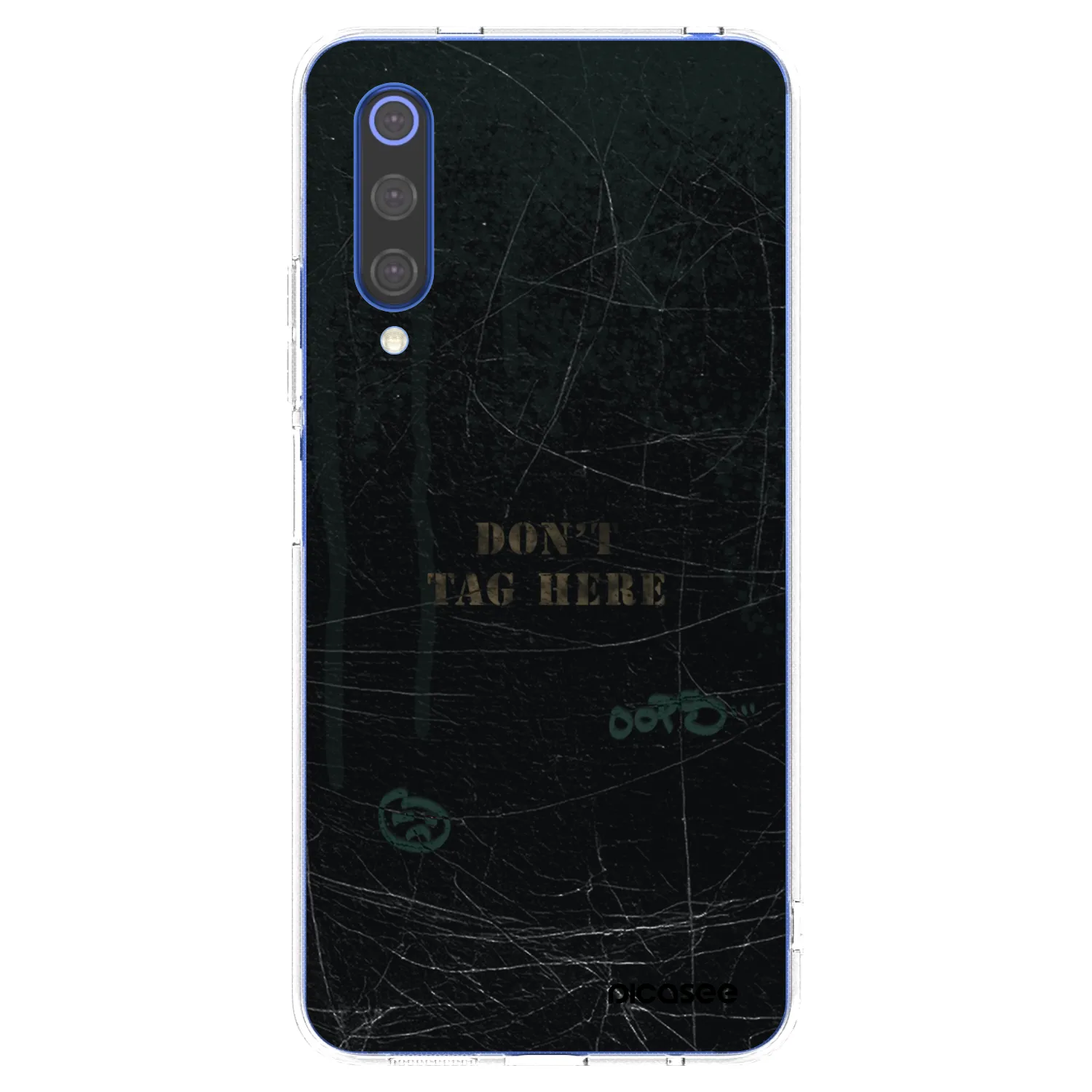 Picasee διαφανής θήκη σιλικόνης Xiaomi Mi 9 SE - DON´T TAG