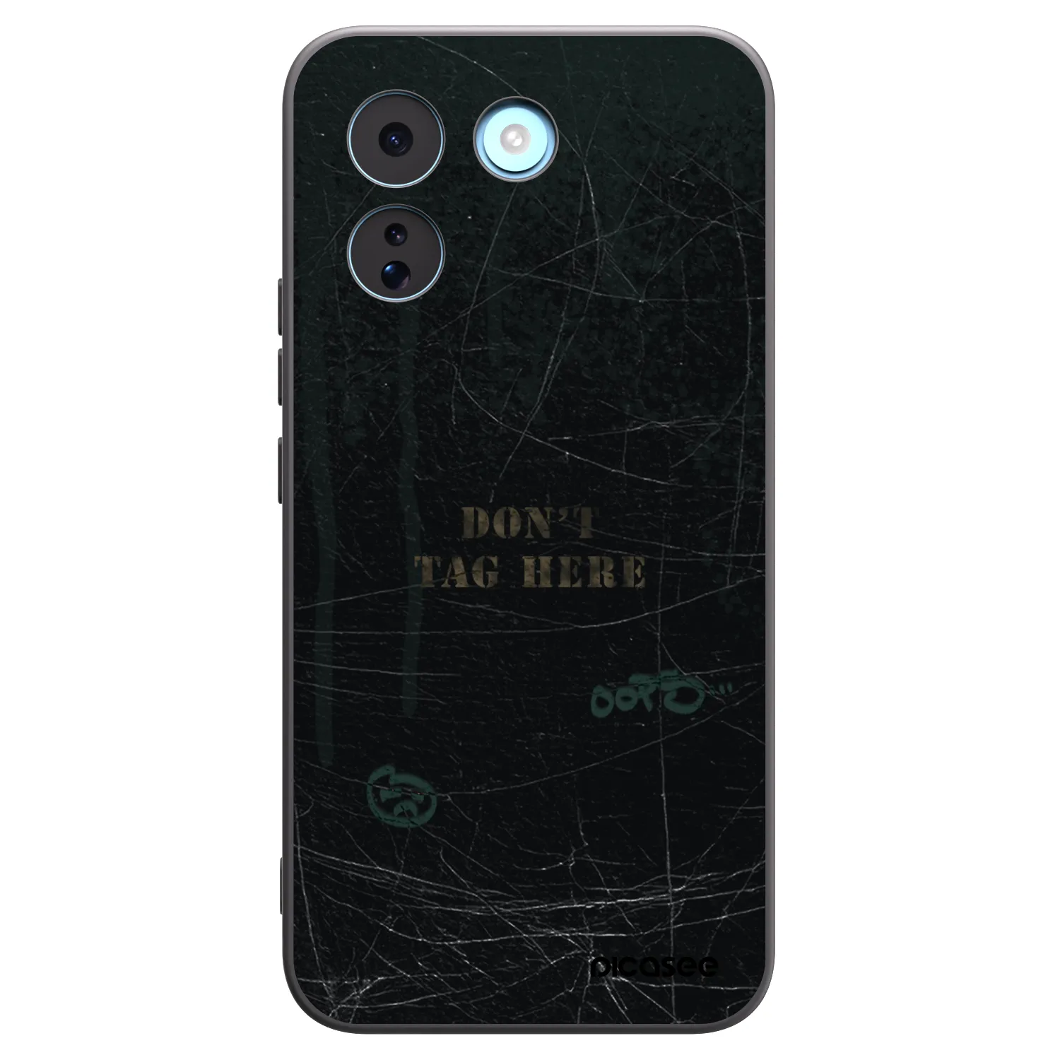 Picasee Μαύρη θήκη σιλικόνης για Xiaomi Redmi Note 17 Pro MAX 5G - DON´T TAG