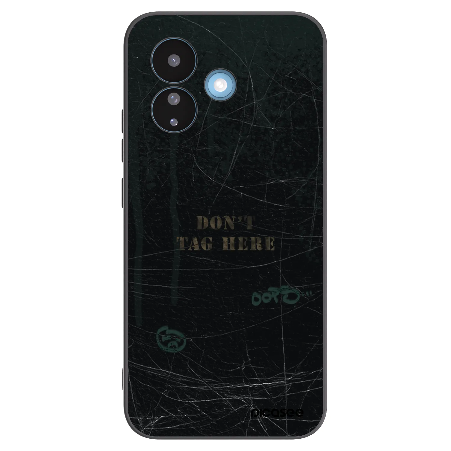 Picasee Μαύρη θήκη σιλικόνης για Xiaomi Redmi Note 17 Pro 5G - DON´T TAG