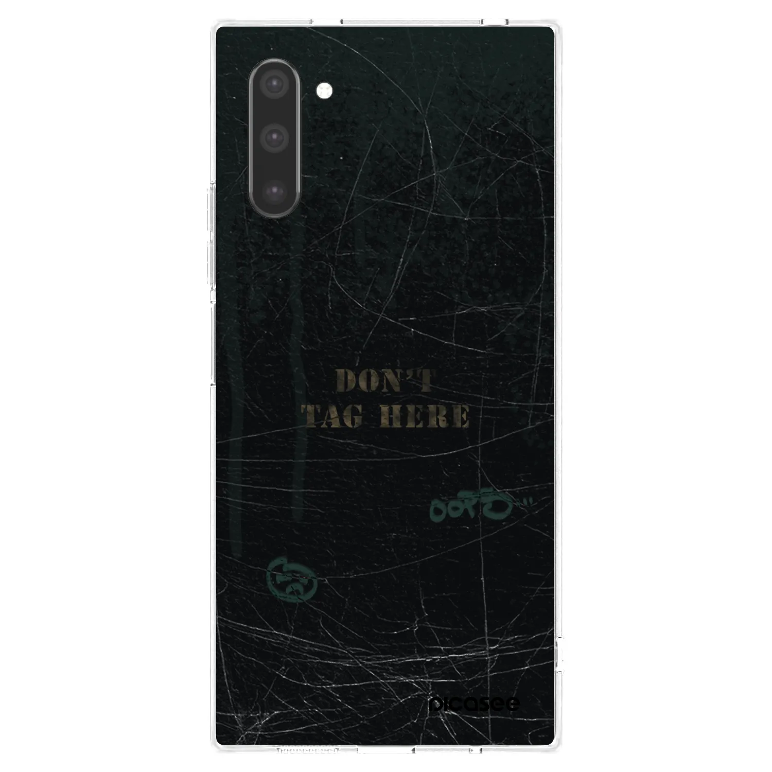 Picasee διαφανής θήκη σιλικόνης Samsung Galaxy Note 10 N970F - DON´T TAG