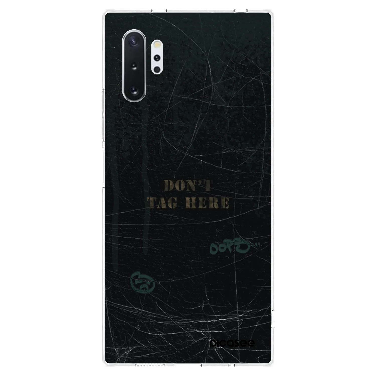 Picasee διαφανής θήκη σιλικόνης Samsung Galaxy Note 10+ N975F - DON´T TAG