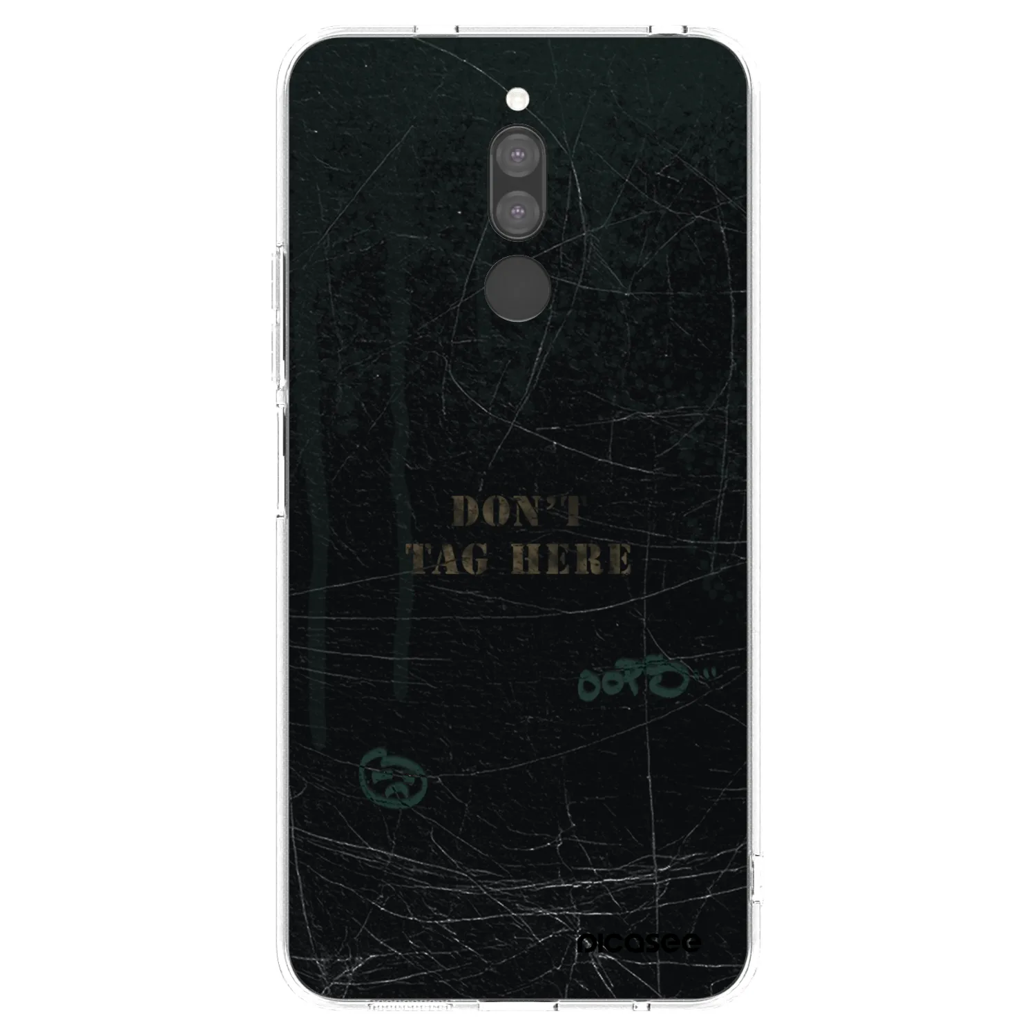 Picasee διαφανής θήκη σιλικόνης Xiaomi Redmi 8 - DON´T TAG