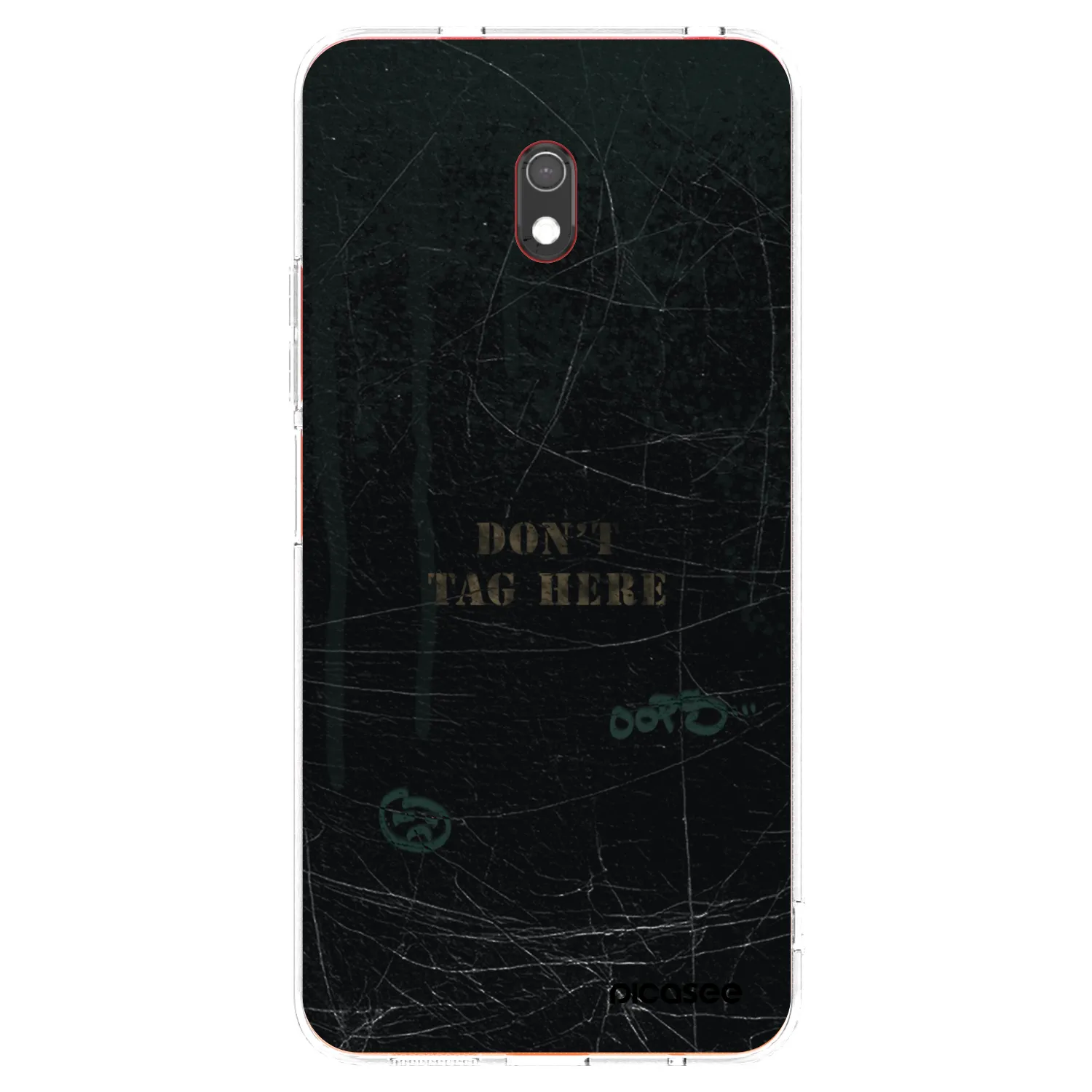 Picasee διαφανής θήκη σιλικόνης Xiaomi Redmi 8A - DON´T TAG