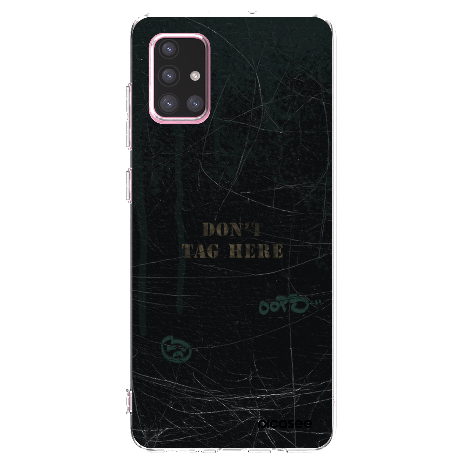 Picasee διαφανής θήκη σιλικόνης Samsung Galaxy A71 A715F - DON´T TAG