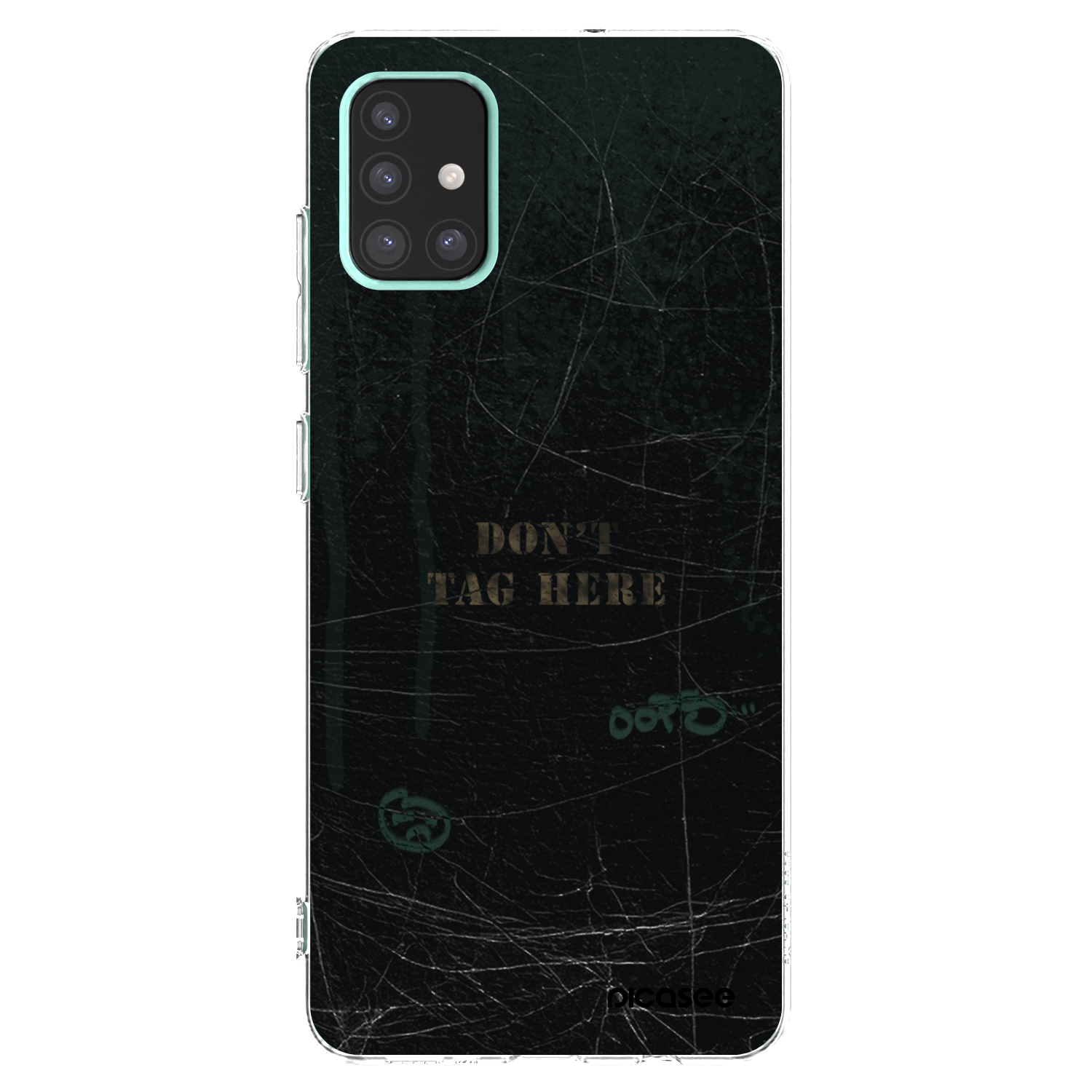 Picasee διαφανής θήκη σιλικόνης Samsung Galaxy A51 A515F - DON´T TAG