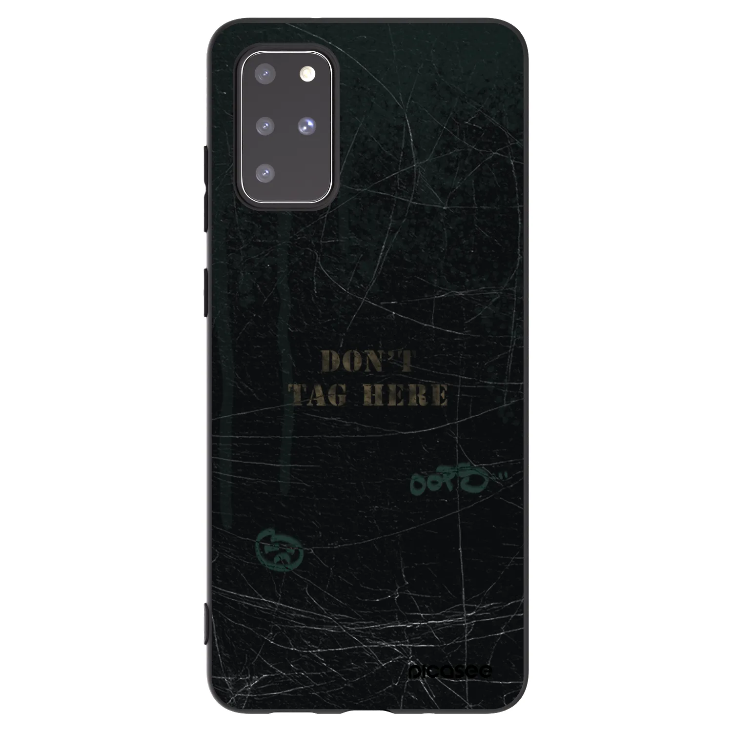 Picasee Μαύρη θήκη σιλικόνης για Samsung Galaxy S20+ G985F - DON´T TAG