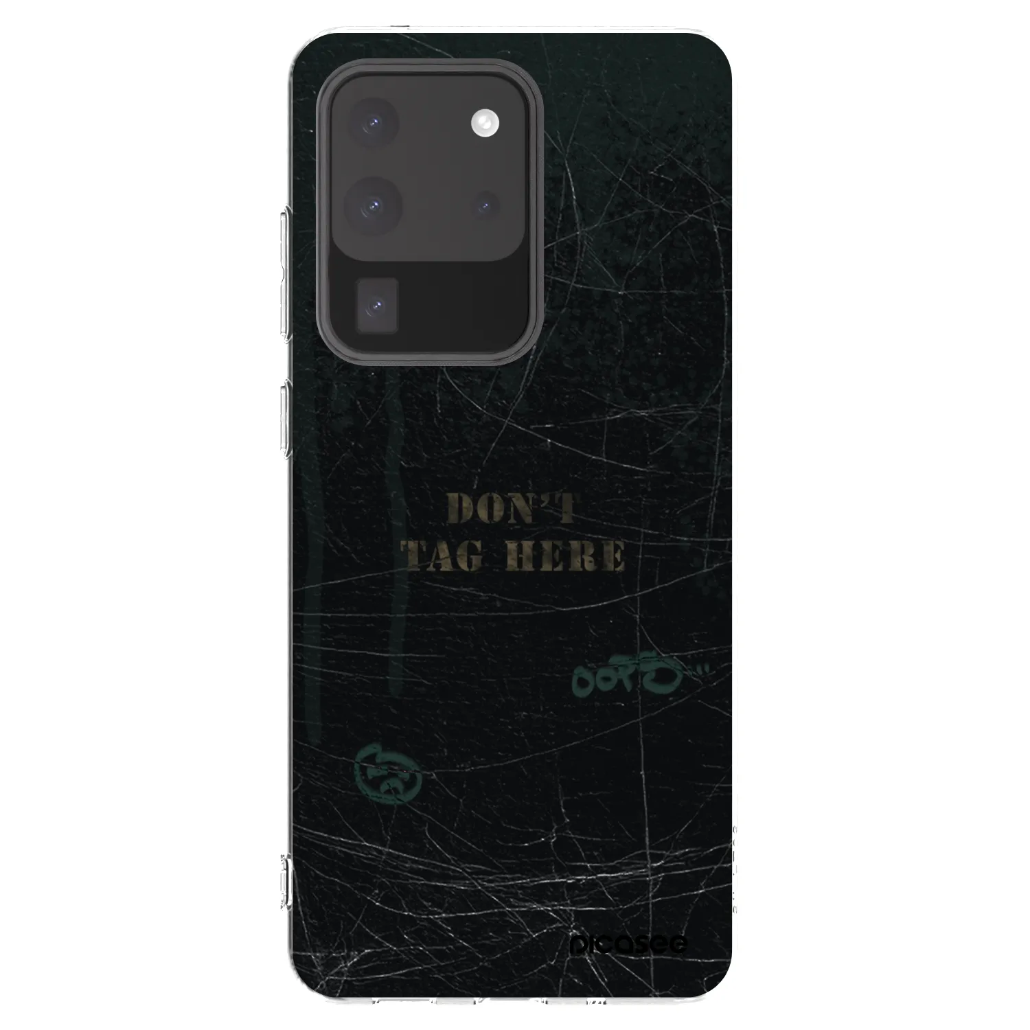 Picasee διαφανής θήκη σιλικόνης Samsung Galaxy S20 Ultra 5G G988F - DON´T TAG