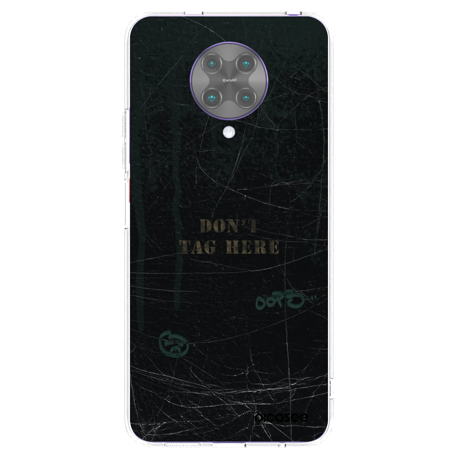 Picasee διαφανής θήκη σιλικόνης Xiaomi Poco F2 Pro - DON´T TAG