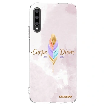Picasee διαφανής θήκη σιλικόνης Honor 9X Pro - Carpe Diem