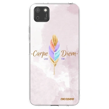 Picasee διαφανής θήκη σιλικόνης Huawei Y5P - Carpe Diem