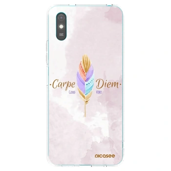 Picasee διαφανής θήκη σιλικόνης Xiaomi Redmi 9A - Carpe Diem