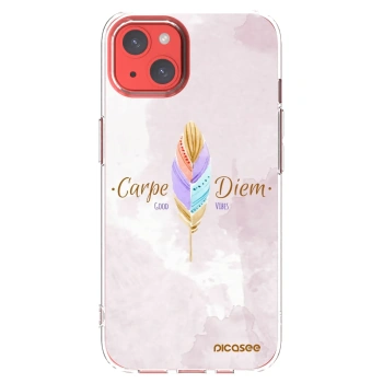 Picasee διαφανής θήκη σιλικόνης Apple iPhone 13 - Carpe Diem