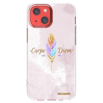 Picasee διαφανής θήκη σιλικόνης Apple iPhone 13 mini - Carpe Diem