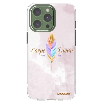 Picasee διαφανής θήκη σιλικόνης Apple iPhone 13 Pro - Carpe Diem