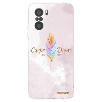 Picasee διαφανής θήκη σιλικόνης Xiaomi Poco F3 - Carpe Diem