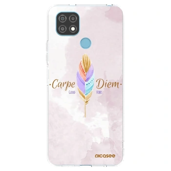 Picasee διαφανής θήκη σιλικόνης Realme C21 - Carpe Diem