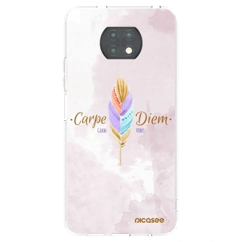 Picasee διαφανής θήκη σιλικόνης Xiaomi Redmi Note 9T - Carpe Diem