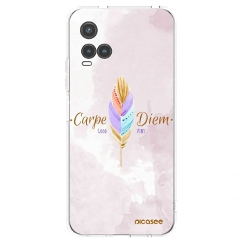 Picasee διαφανής θήκη σιλικόνης Vivo Y33s - Carpe Diem