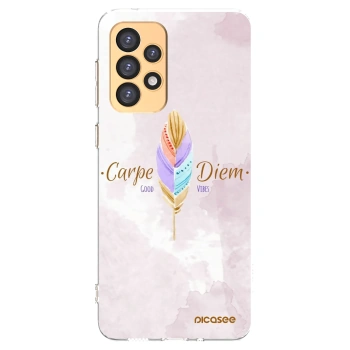 Picasee διαφανής θήκη σιλικόνης Samsung Galaxy A33 5G A336 - Carpe Diem