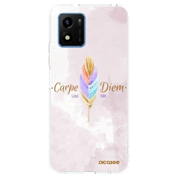 Picasee διαφανής θήκη σιλικόνης Vivo Y01 - Carpe Diem