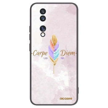 Picasee Μαύρη θήκη σιλικόνης για Honor 70 - Carpe Diem