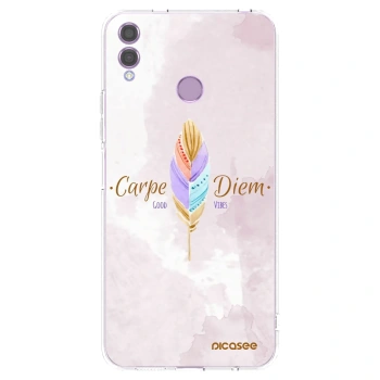 Picasee διαφανής θήκη σιλικόνης Honor 8X - Carpe Diem