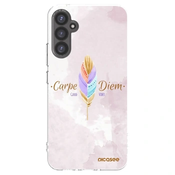 Picasee διαφανής θήκη σιλικόνης Samsung Galaxy A34 5G A346B - Carpe Diem