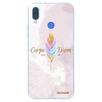 Picasee διαφανής θήκη σιλικόνης Huawei Nova 3 - Carpe Diem