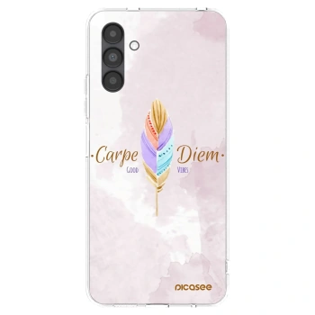Picasee διαφανής θήκη σιλικόνης Samsung Galaxy A04s A047F - Carpe Diem