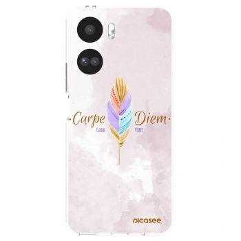 Picasee διαφανής θήκη σιλικόνης Honor 90 Lite 5G - Carpe Diem