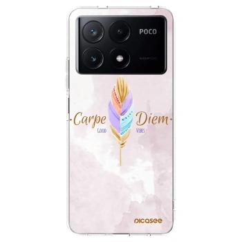Picasee διαφανής θήκη σιλικόνης Xiaomi Poco X6 Pro - Carpe Diem