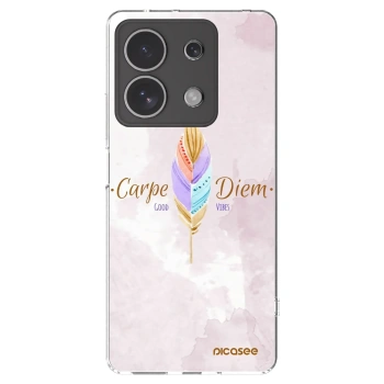 Picasee διαφανής θήκη σιλικόνης Xiaomi Redmi Note 13 4G - Carpe Diem