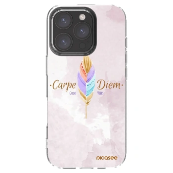 Picasee διαφανής θήκη σιλικόνης Apple iPhone 16 Pro - Carpe Diem