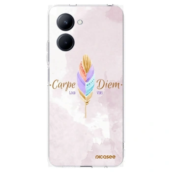 Picasee διαφανής θήκη σιλικόνης Realme C33 (2023) - Carpe Diem