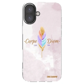 Picasee διαφανής θήκη σιλικόνης Apple iPhone 16 Plus - Carpe Diem