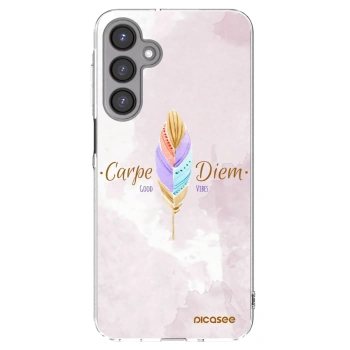 Picasee διαφανής θήκη σιλικόνης Samsung Galaxy A16 5G - Carpe Diem