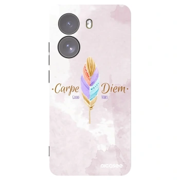 Picasee Μαύρη θήκη σιλικόνης για Xiaomi Poco X7 - Carpe Diem