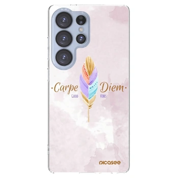 Picasee διαφανής θήκη σιλικόνης Samsung Galaxy S25 Ultra 5G - Carpe Diem
