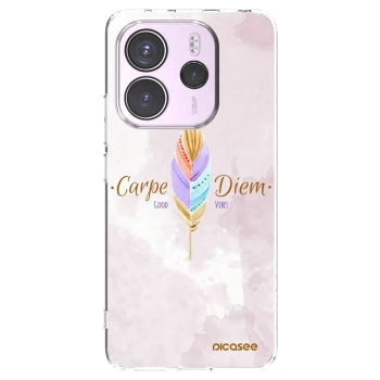 Picasee διαφανής θήκη σιλικόνης Xiaomi Redmi Note 14 4G - Carpe Diem