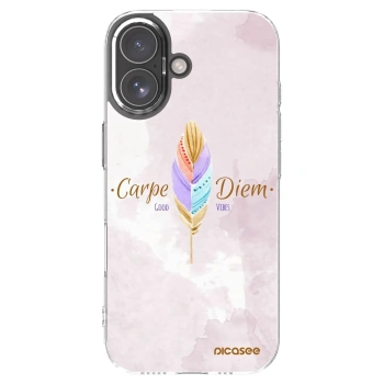 Picasee διαφανής θήκη σιλικόνης Apple iPhone 17 - Carpe Diem