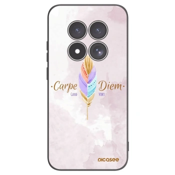 Picasee Μαύρη θήκη σιλικόνης για Xiaomi Redmi Note 15 Pro 4G - Carpe Diem